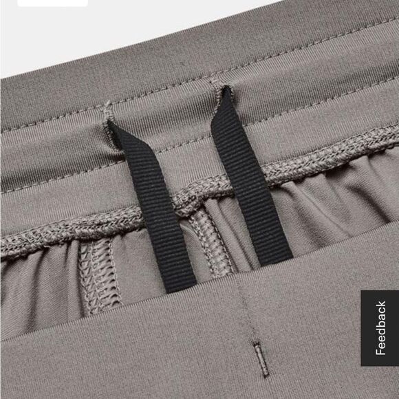 Men’s Under Armour Unstoppable Shorts Pewter & Black Sold Out S Water Repellent - Picture 5 of 10